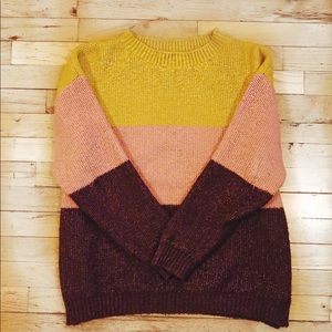 Colorblock Sweater